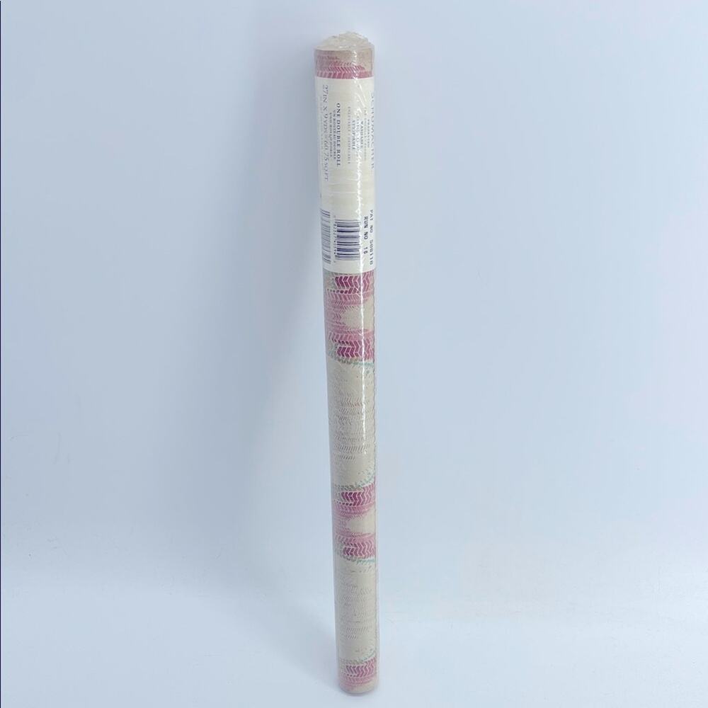 Vintage Schumacher mosaic colorful washable double roll wallpaper pat no. 508110